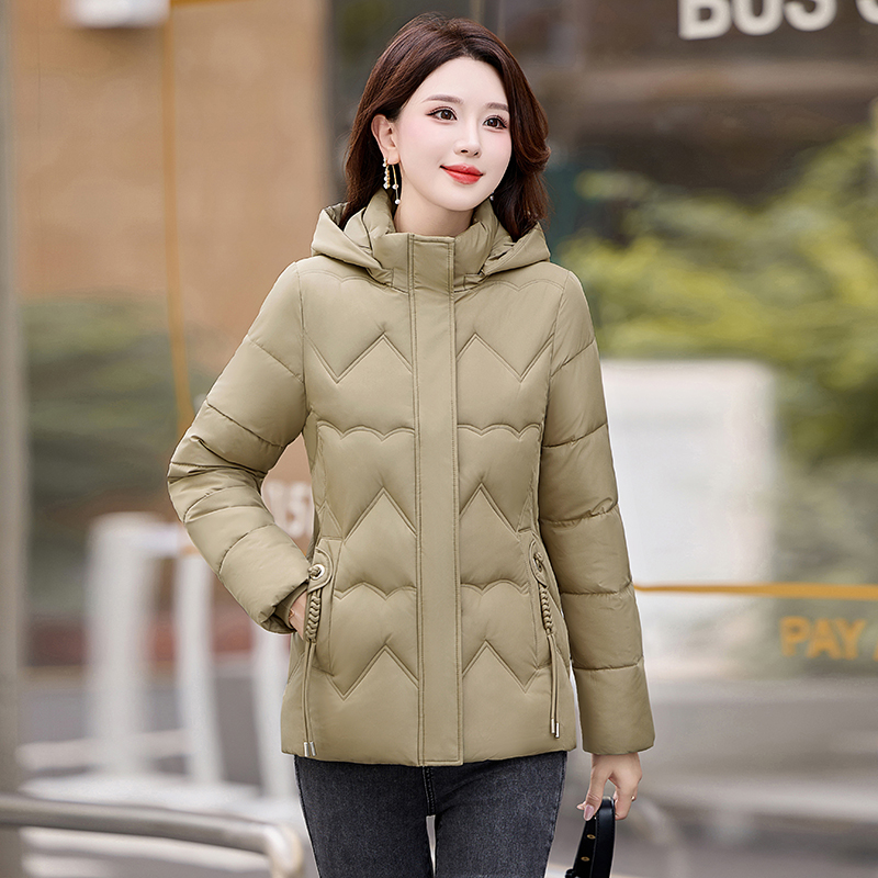 【帽子可拆卸】小个子短款棉服修身显瘦女士短棉袄加厚保暖冬季棉衣
