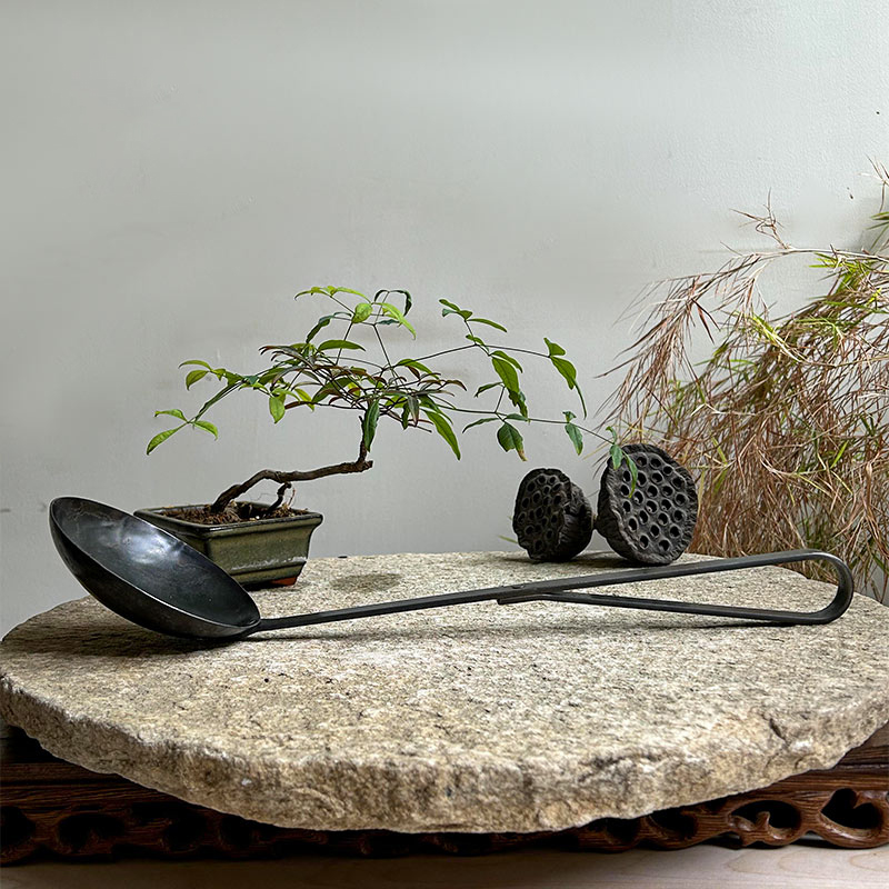 日本岩铸手打铁勺