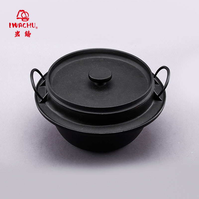 【厨房焕新】南部铁器岩铸米饭锅日本铸铁锅煮米饭炖肉物理不沾锅