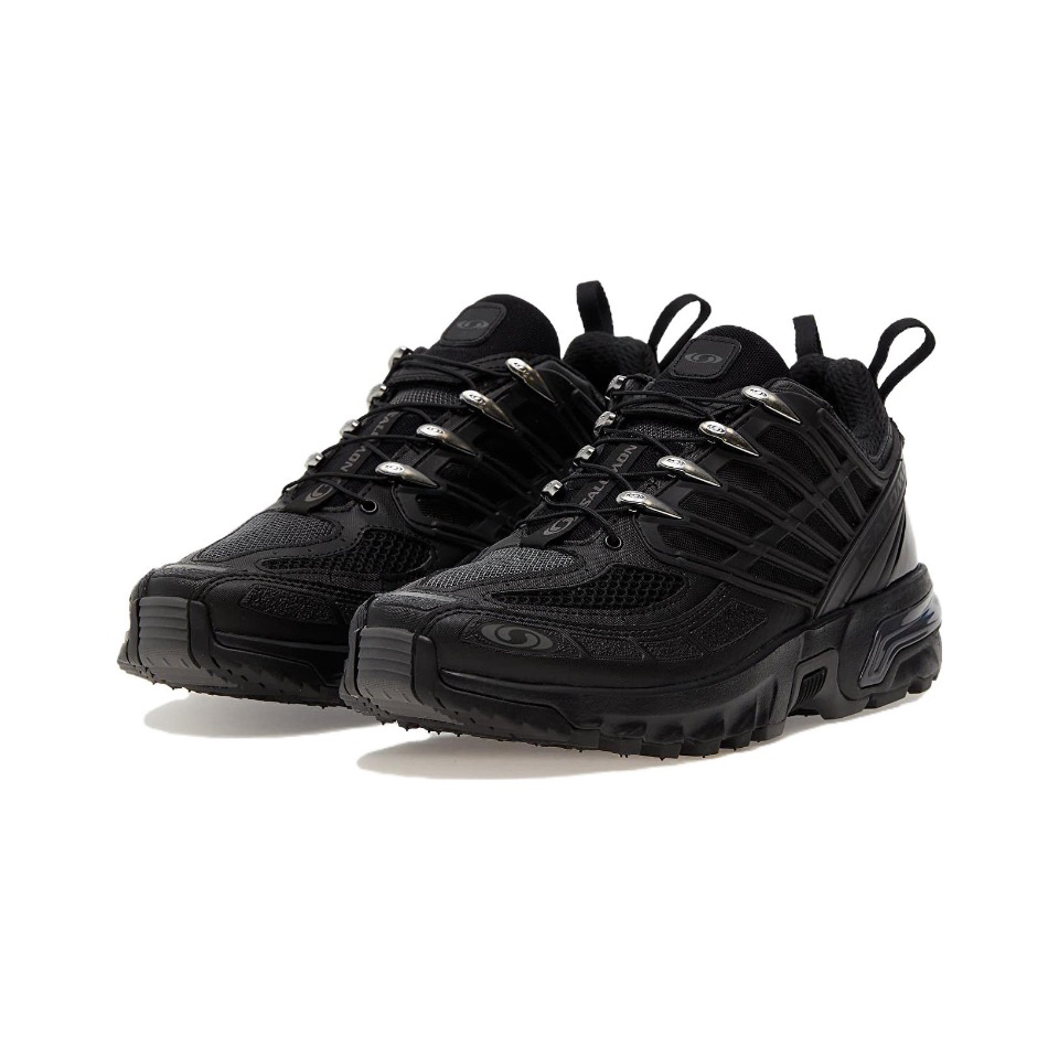 SALOMON萨洛蒙黑色休闲运动跑步鞋男女同款SLM ACS PRO L47179800
