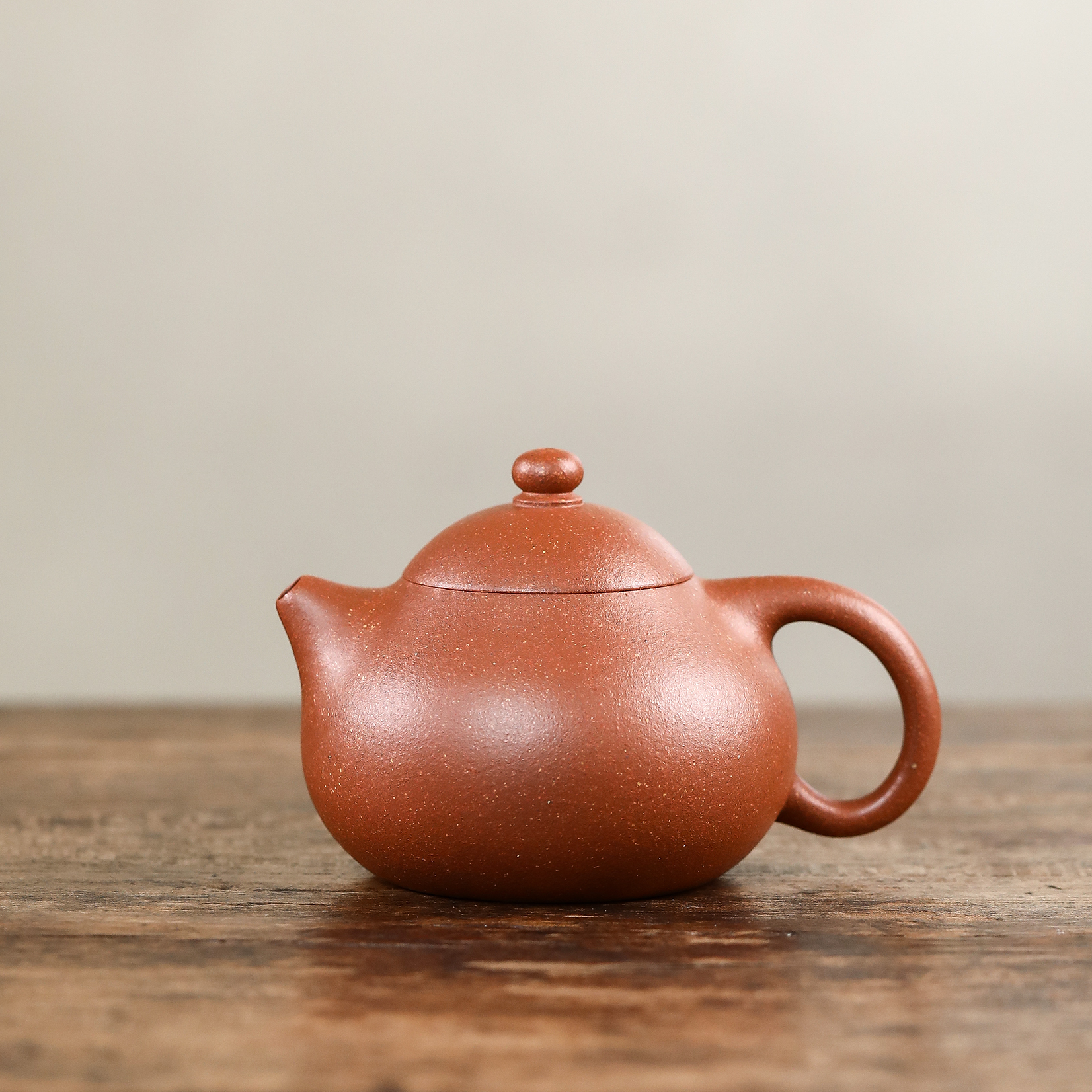 宜鼎兴宝山精挑红降坡半手工文旦壶手工茶壶手工艺小容量