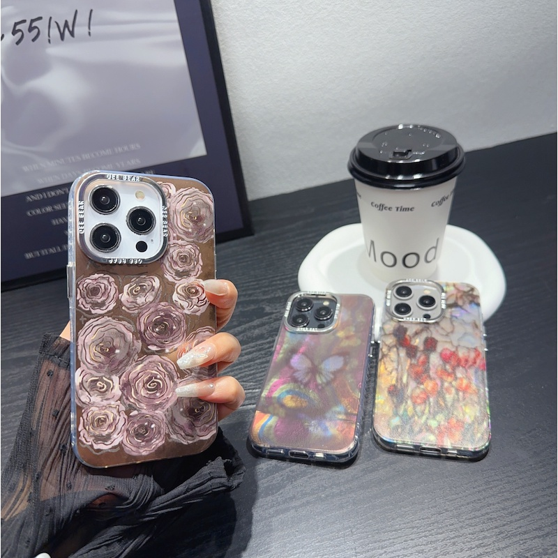 复古风高级感苹果15promax防摔手机壳适用iPhone14/13/12小众全包