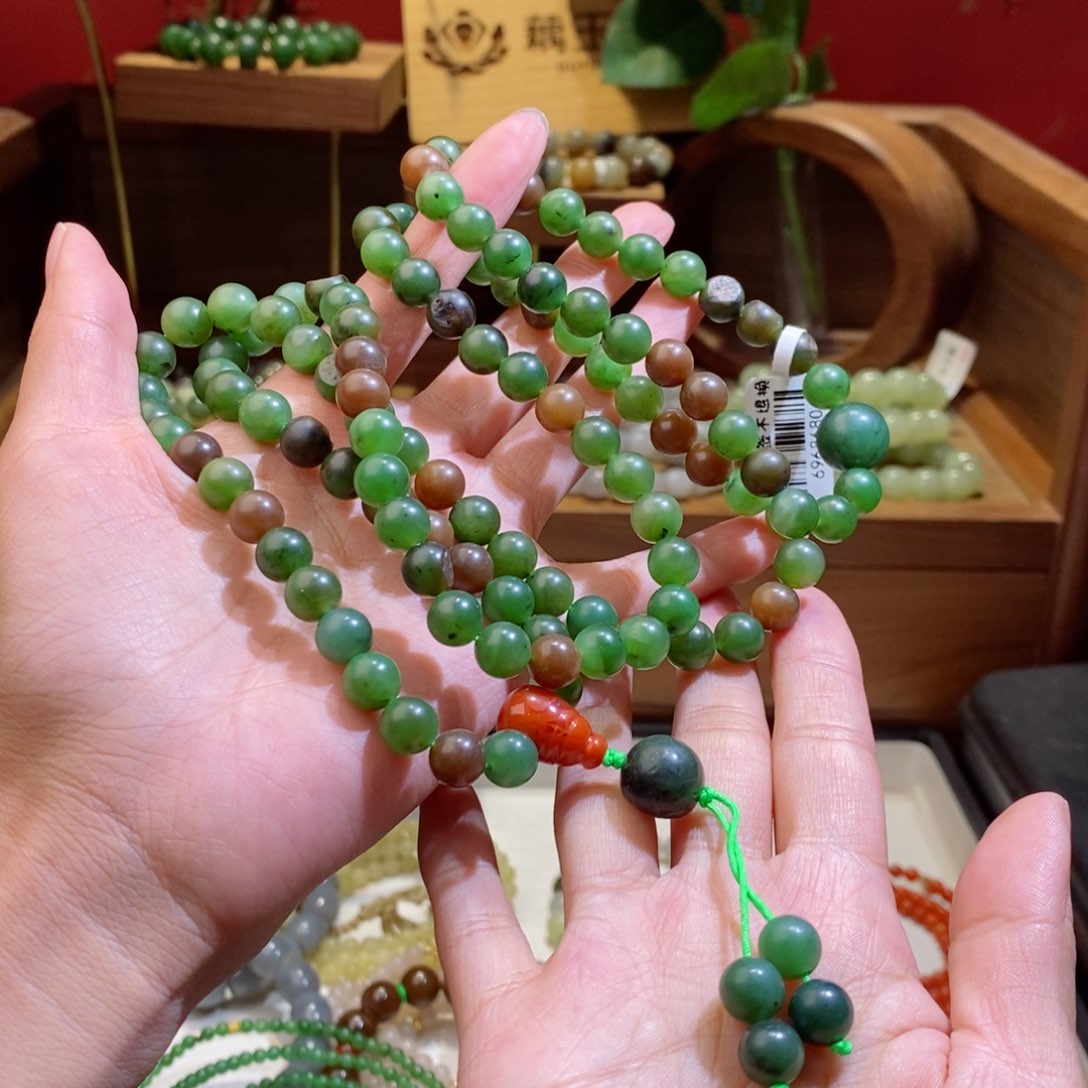 和田玉手链未镶嵌