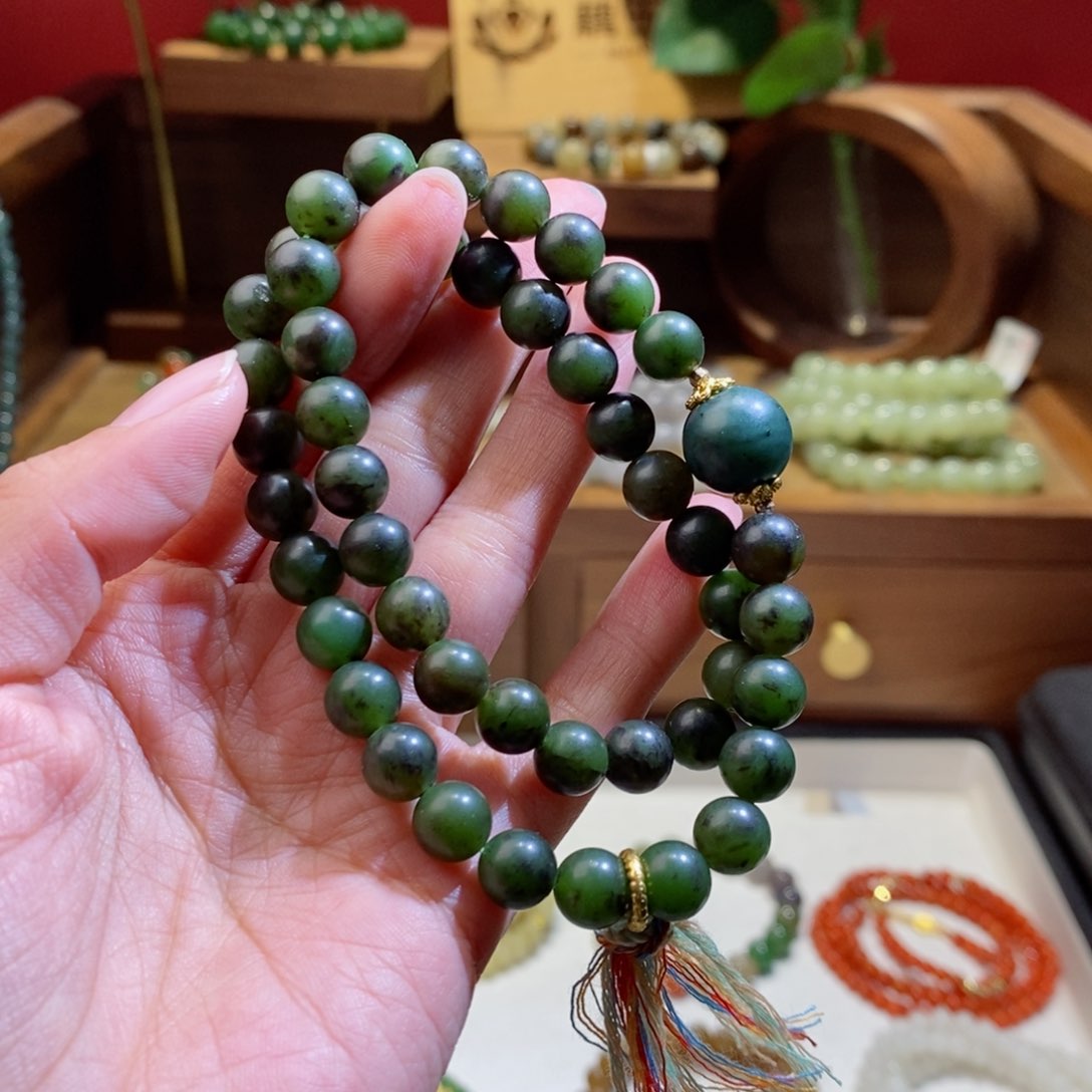 和田玉手链未镶嵌