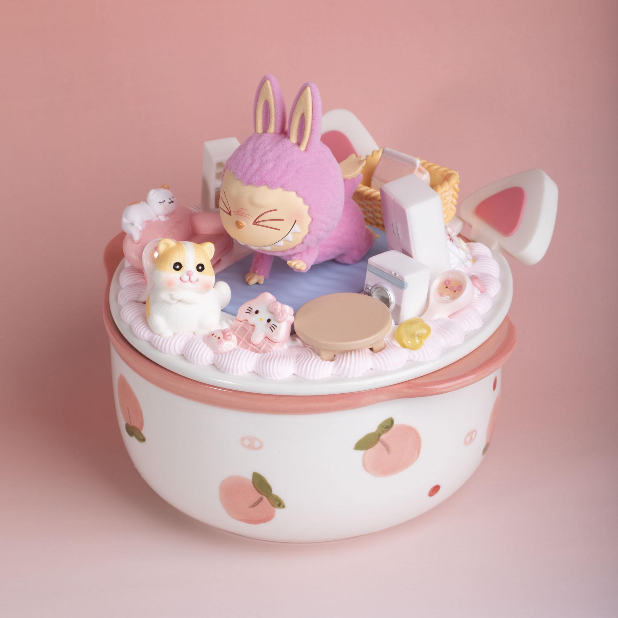 【藏宝阁】正版·娃定制DIY碗（款式随发）