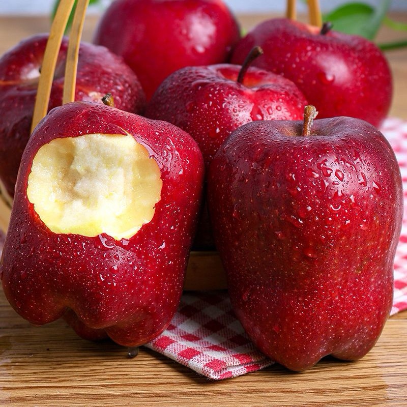 【顺丰包邮天水花牛苹果】直平安果圣诞果香味沙花牛水分大新鲜采摘