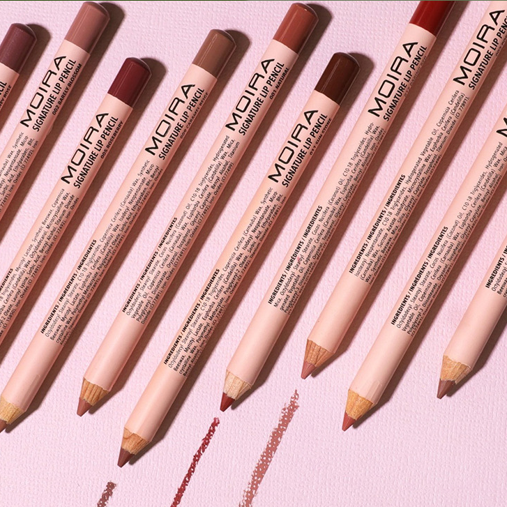 Moira Signature Lip Pencil经典唇线笔不晕染不掉色丝柔美颜神器