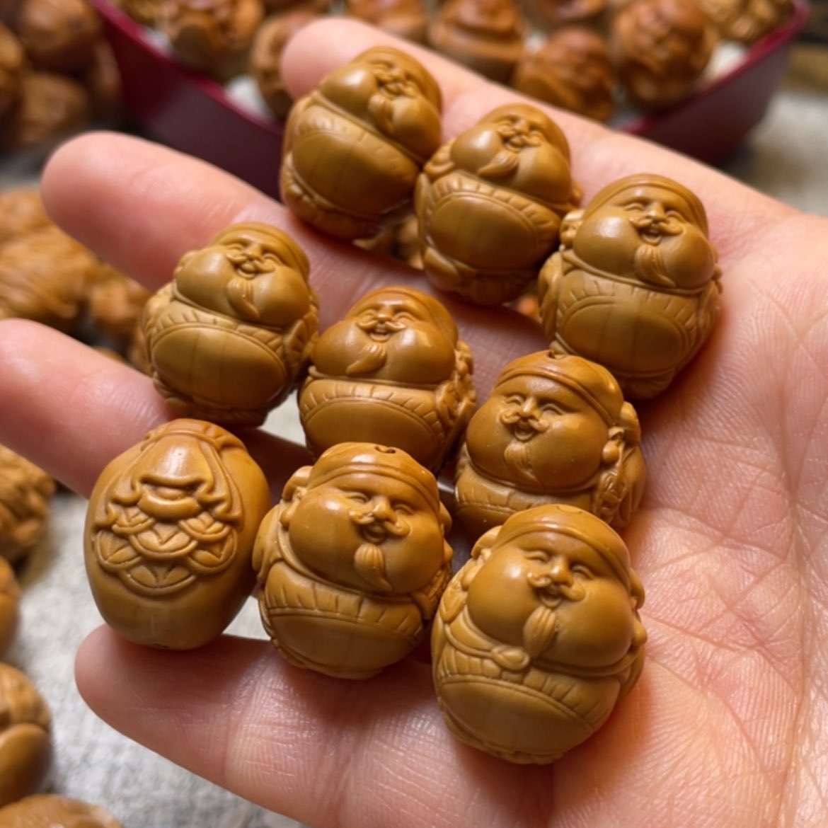 【闪购商品】橄榄核雕胖嘟嘟