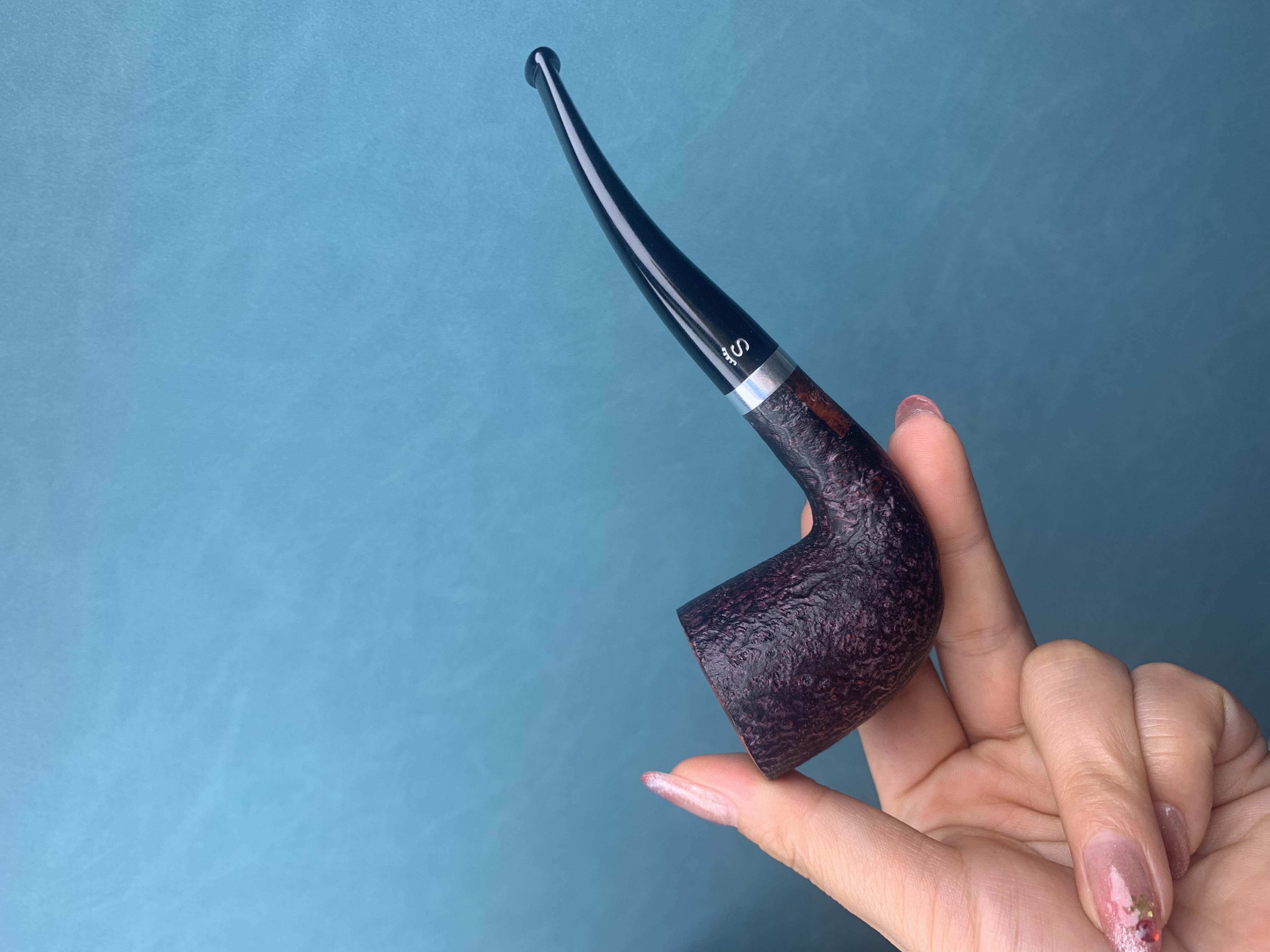 丹麦史丹威喷砂都柏林140石楠木3mm烟斗