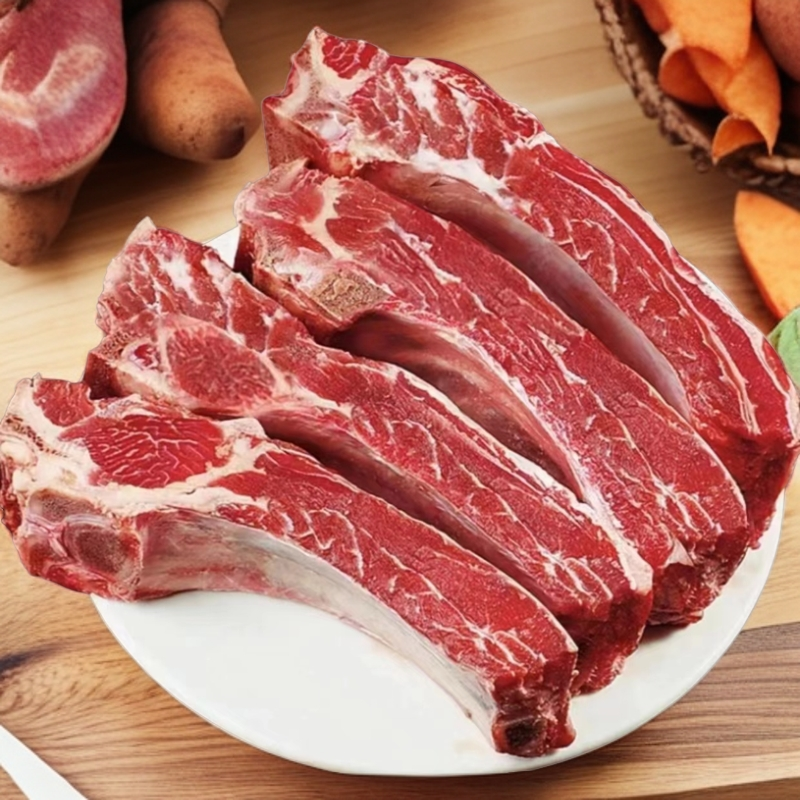 【顺丰冷链】5斤牛肋骨牛肋排牛脊眼骨新鲜原切煲汤美味