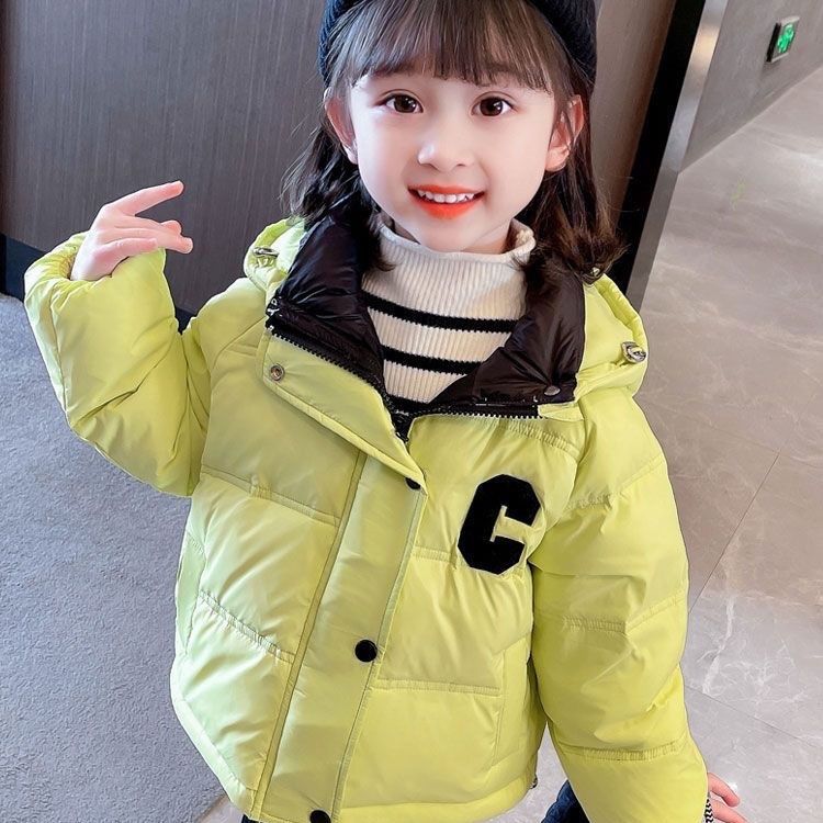 反季白鸭绒儿童羽绒服男童女童宝宝大中小童加厚免洗羽绒冬装外套