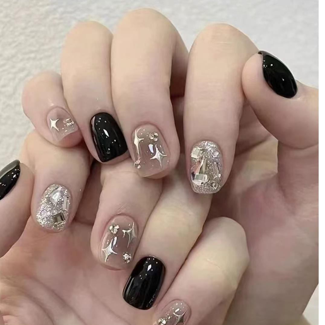 喵公子【黑名单】纯手工穿戴甲可拆卸美甲光疗甲