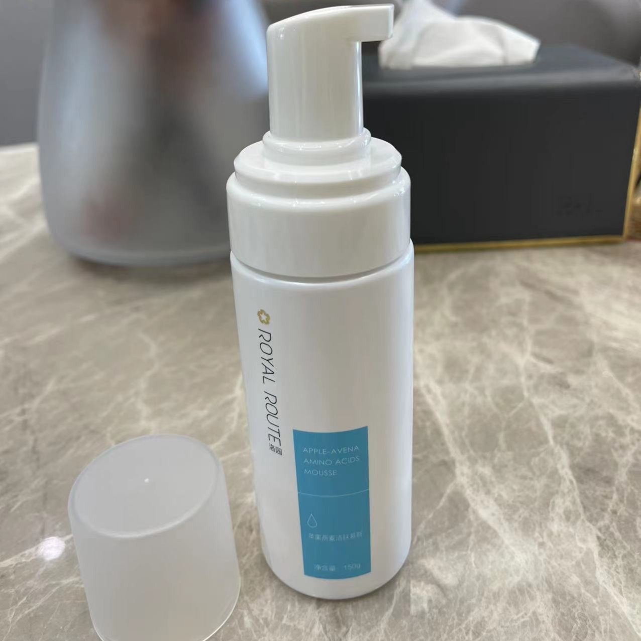 洛园苹果燕麦洁肤慕斯