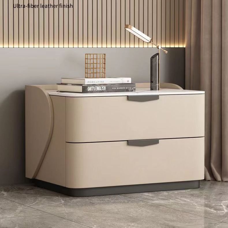 【小扬哥推荐实木床头柜卧室家用新款床头柜轻奢风极简轻奢意式床