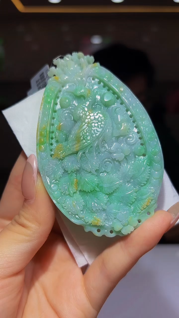 未镶嵌定制翡翠01/1209/Y/凤凰