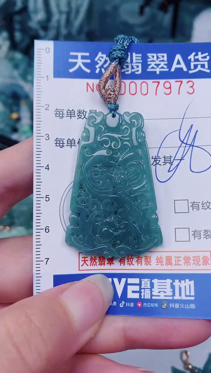 颈饰未镶嵌翡翠00007973