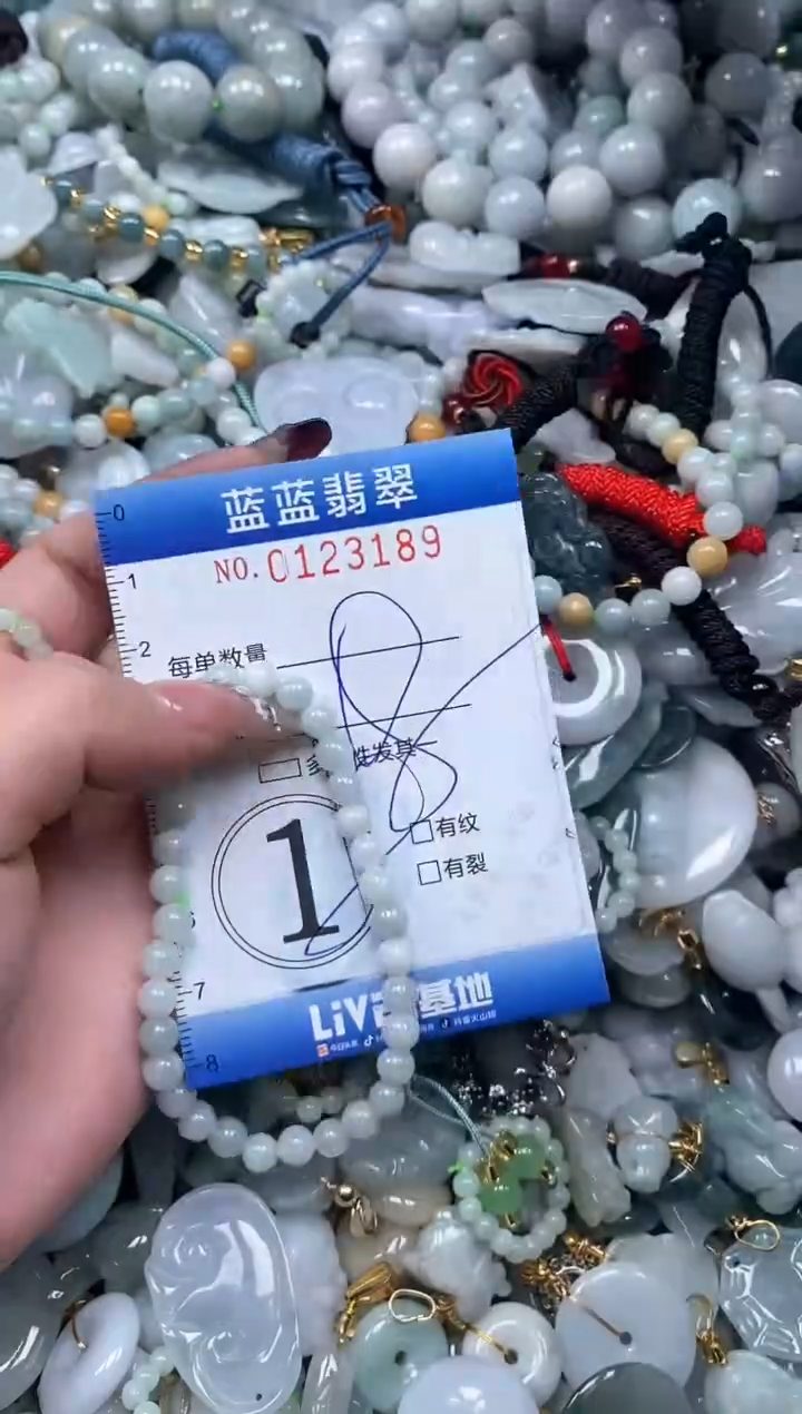 【闪购商品】翡翠颈饰未镶嵌闪购0123189多样性发其一