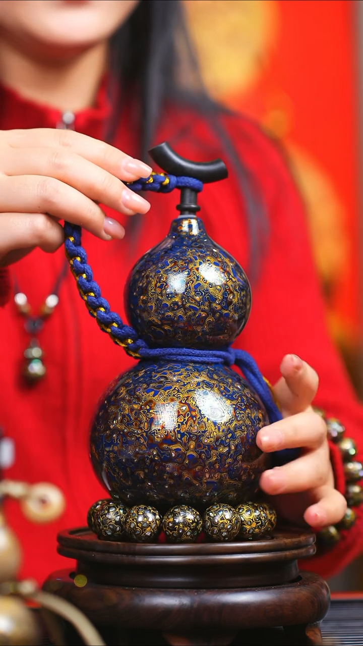 【闪购商品】JS107过年礼臻选大漆酒葫芦