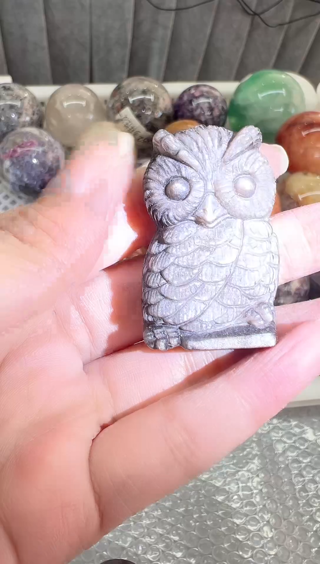 未镶嵌黑曜岩珠宝奇石S106