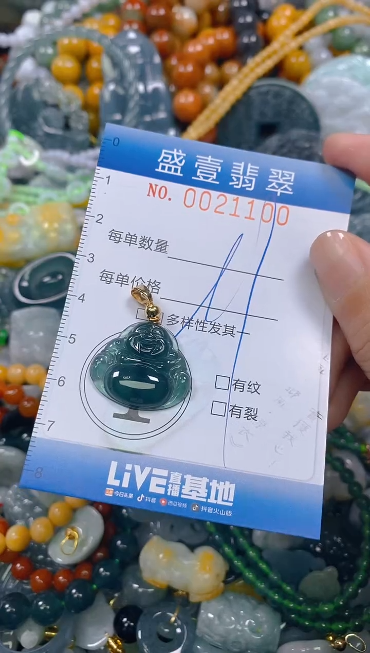 颈饰未镶嵌翡翠闪购0021100