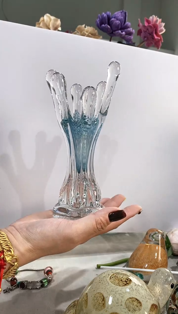 慕忆家手作琉璃花瓶