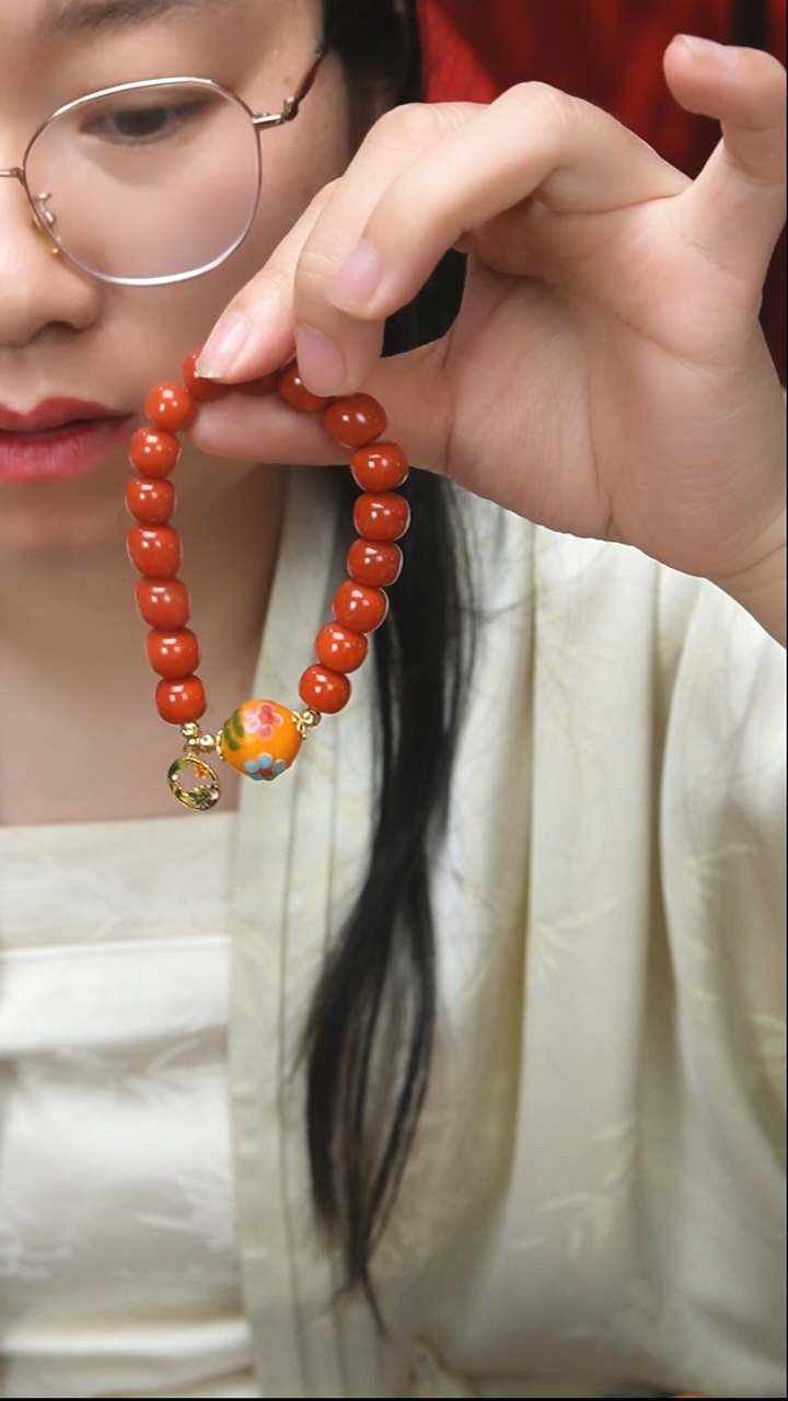 【闪购商品】南红玛瑙珠宝奇石未镶嵌10mm