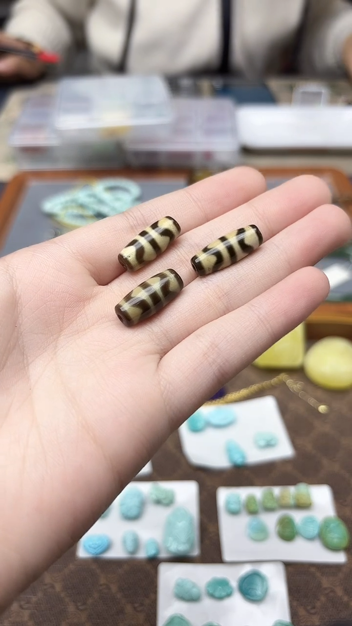 未镶嵌车挂玛瑙/玉髓玛瑙桶珠JWF多样性发其一