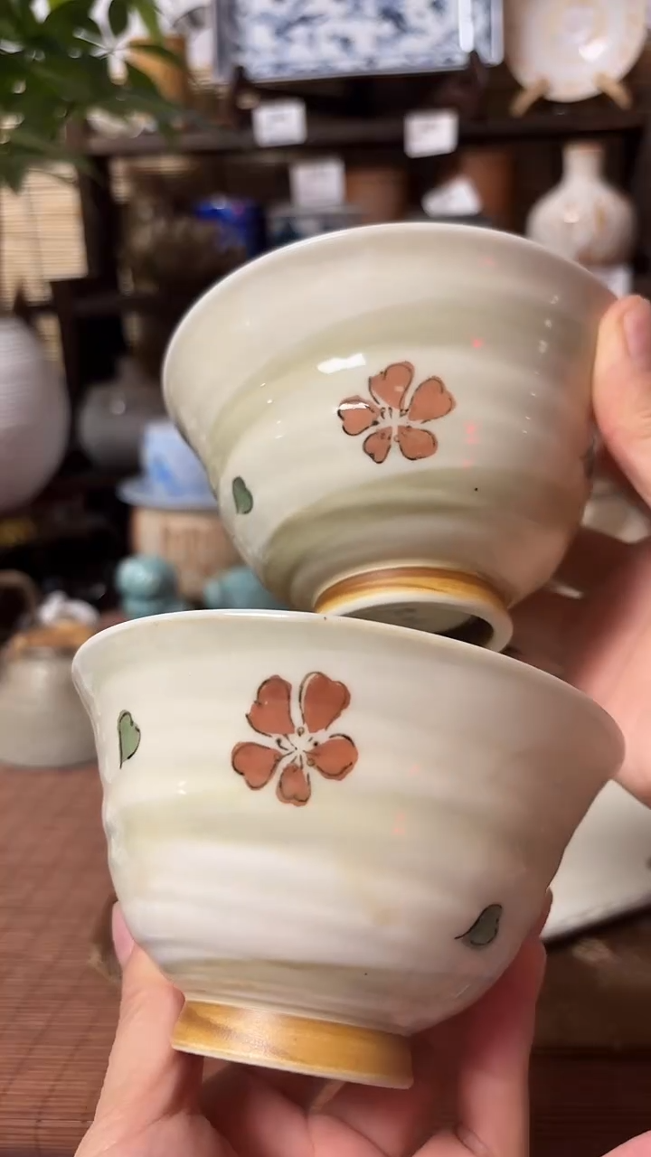 【闪购商品】瓷片喵喵家都是大漂亮陶饭碗