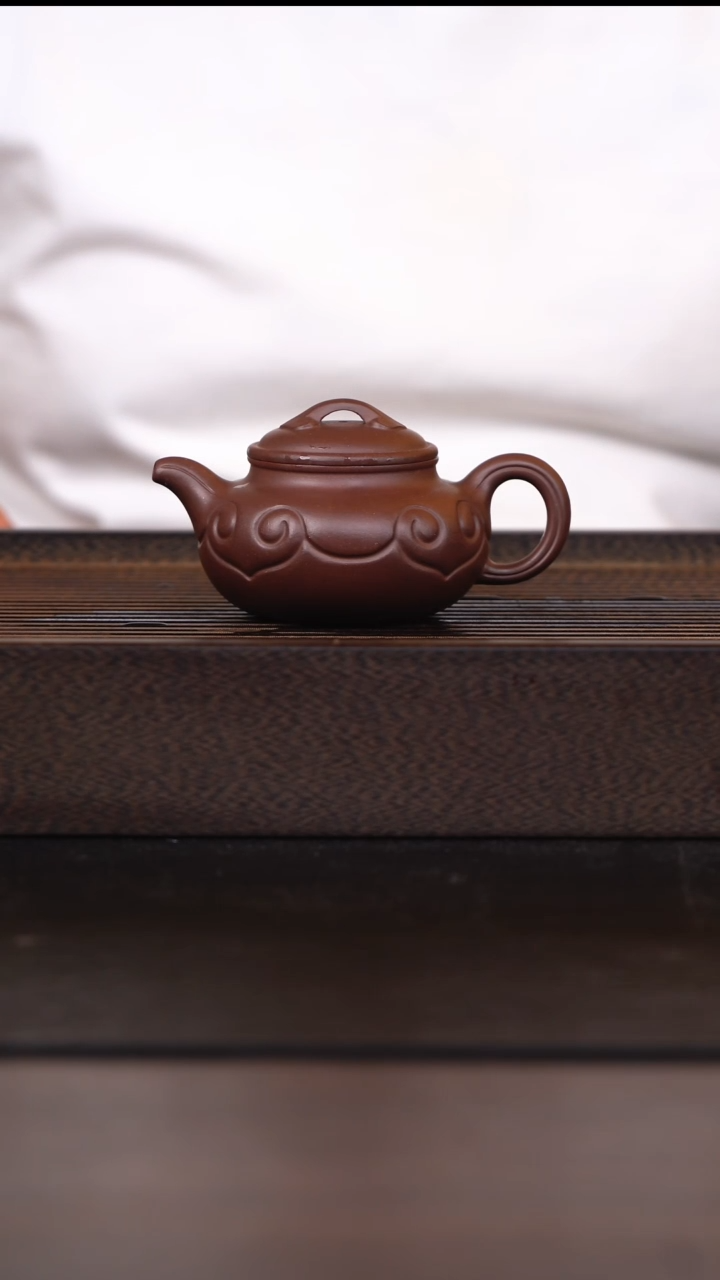 茶壶紫砂底槽青如意仿古