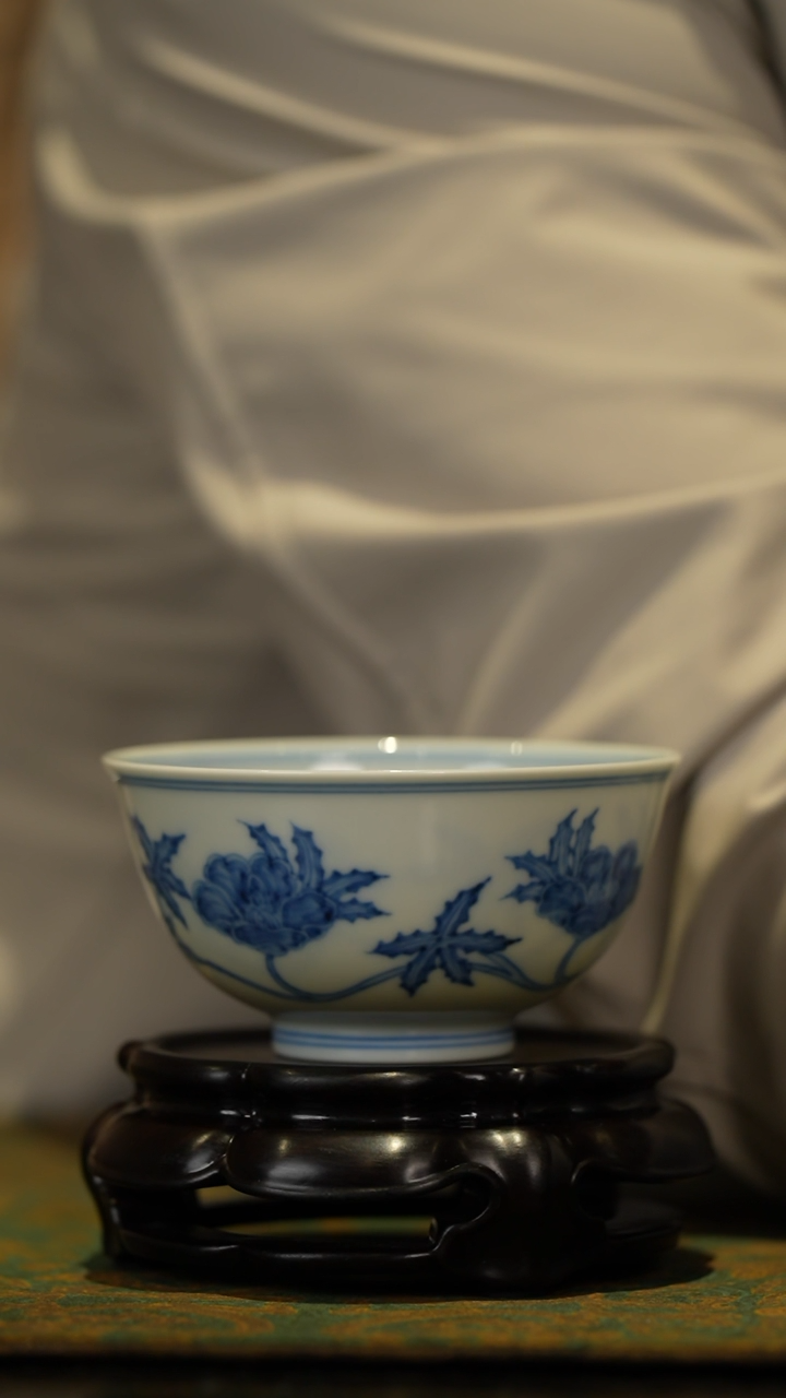 【闪购商品】缘溪草堂秋葵宫碗主人杯