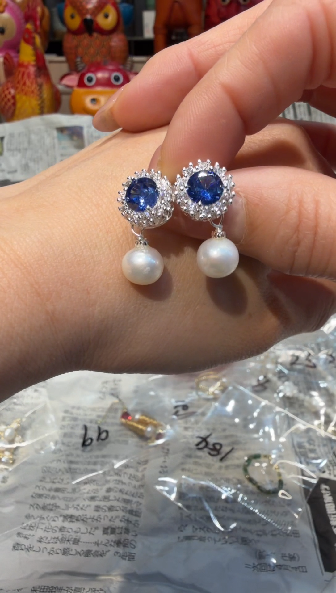 无铜合金J458    耳饰