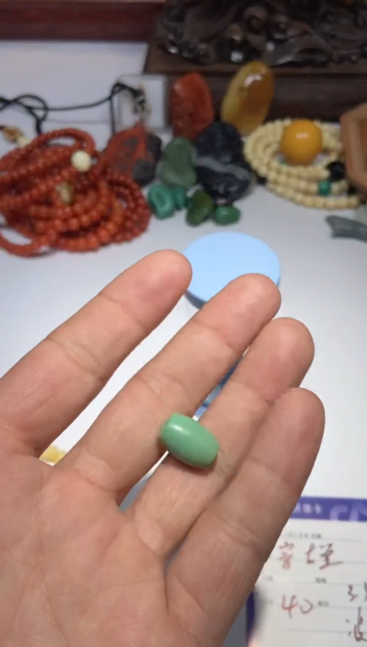 【闪购商品】绿松石珠子未镶嵌珠子