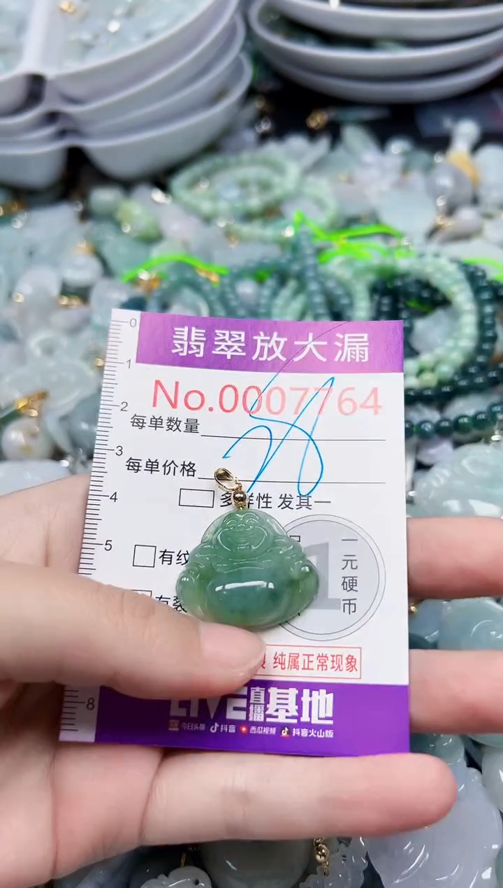 颈饰未镶嵌翡翠7764