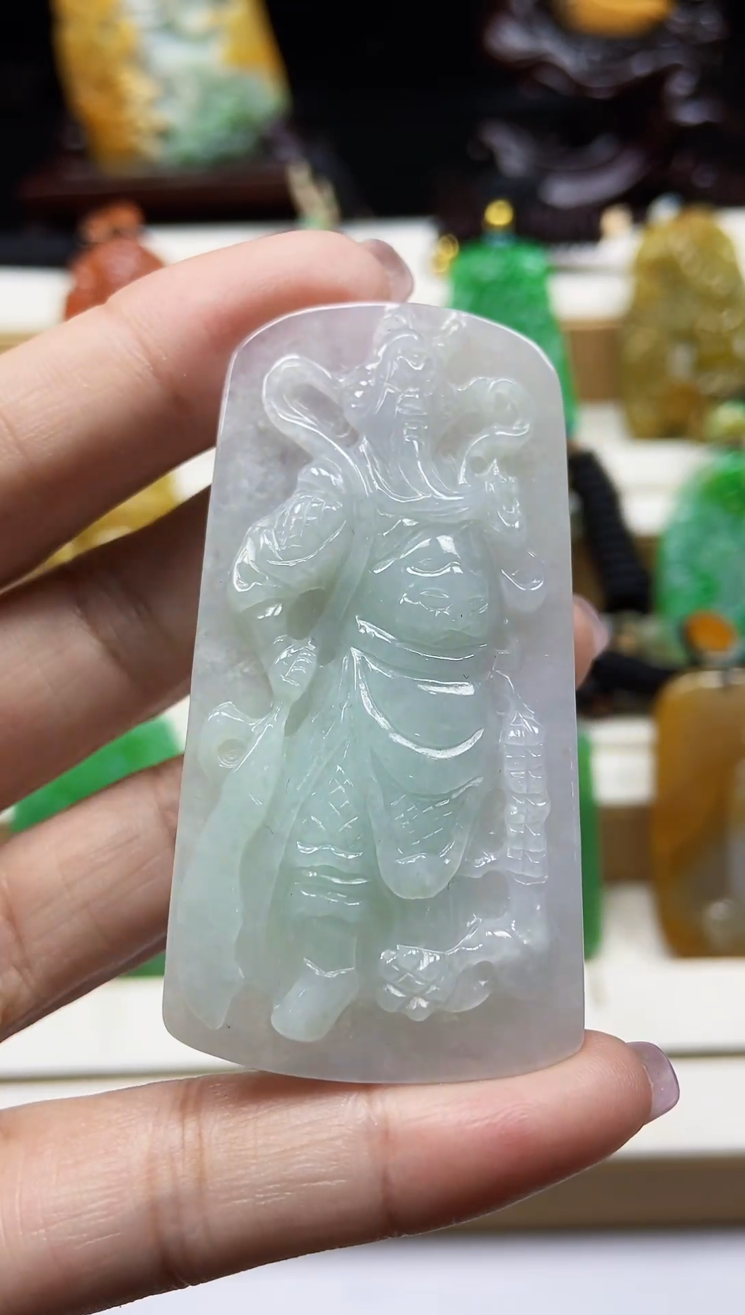 未镶嵌挂件翡翠翡翠A货