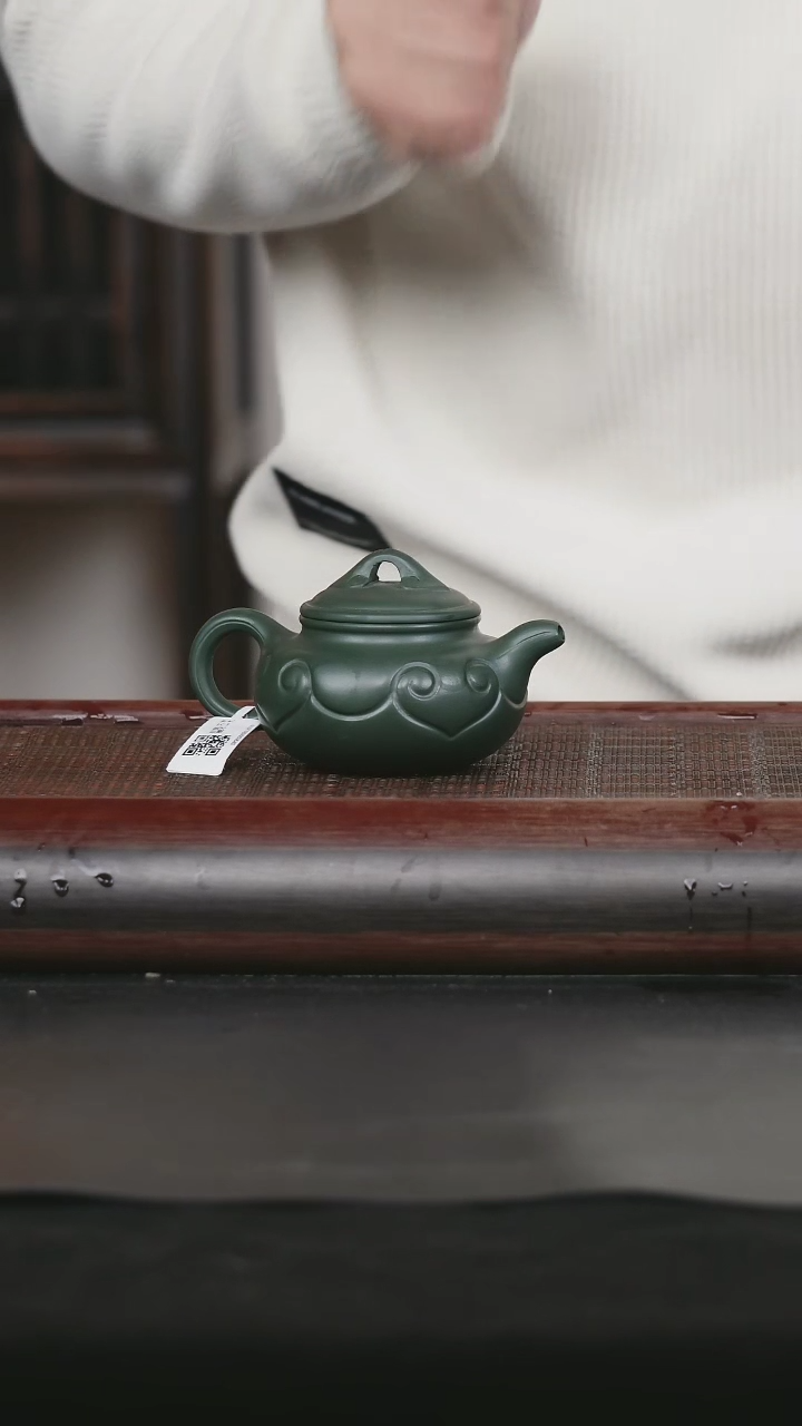 【闪购商品】紫砂茶壶15 原矿紫砂壶 仿古如意