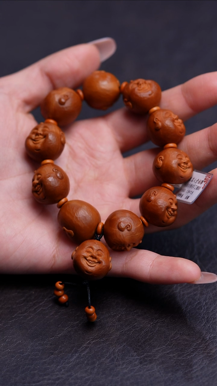 手串/手链橄榄核十分开心