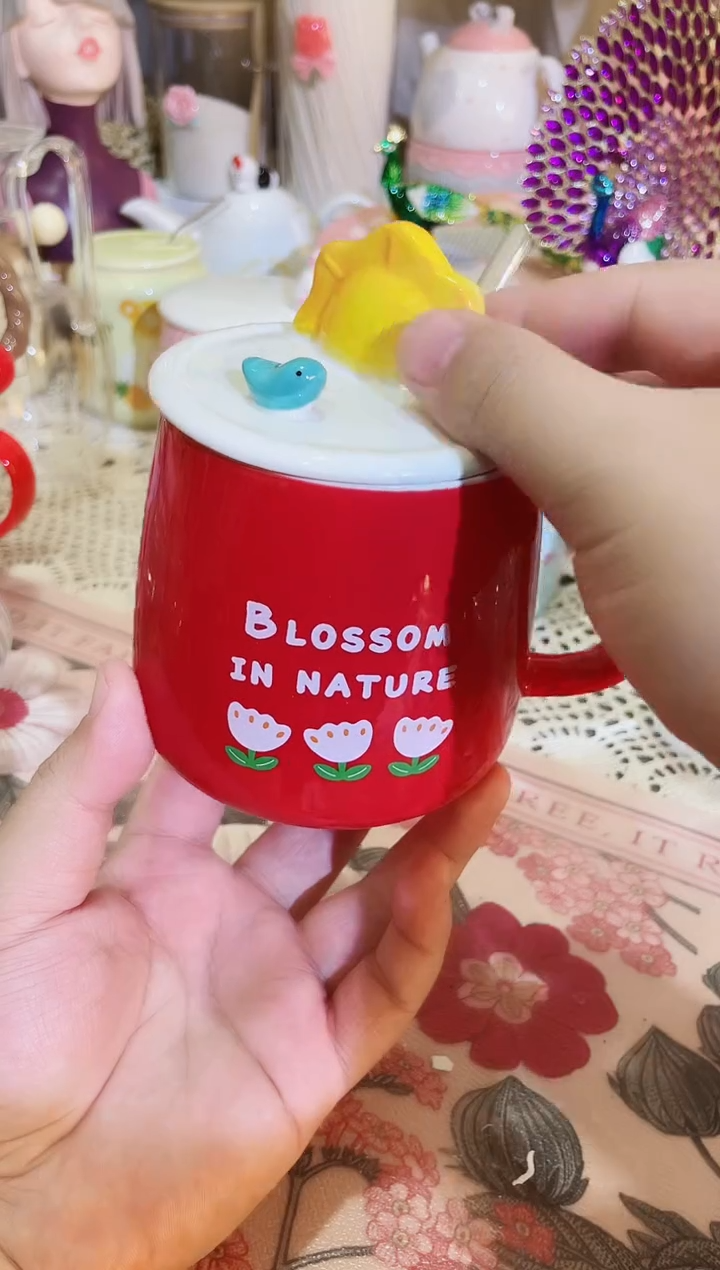 【闪购商品】瓷片高颜值又实用的水杯