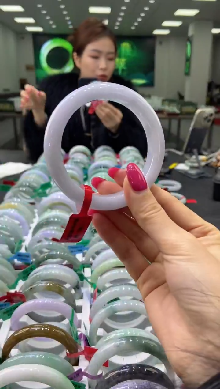 未镶嵌手镯翡翠0058850