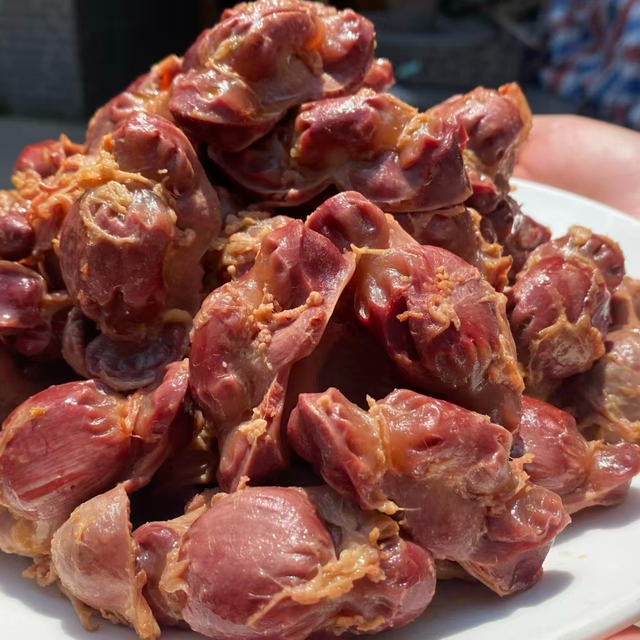 河南传统五香鸡胗有筋有肉软筋Q弹真空锁鲜开袋即食真空包装鸡肫