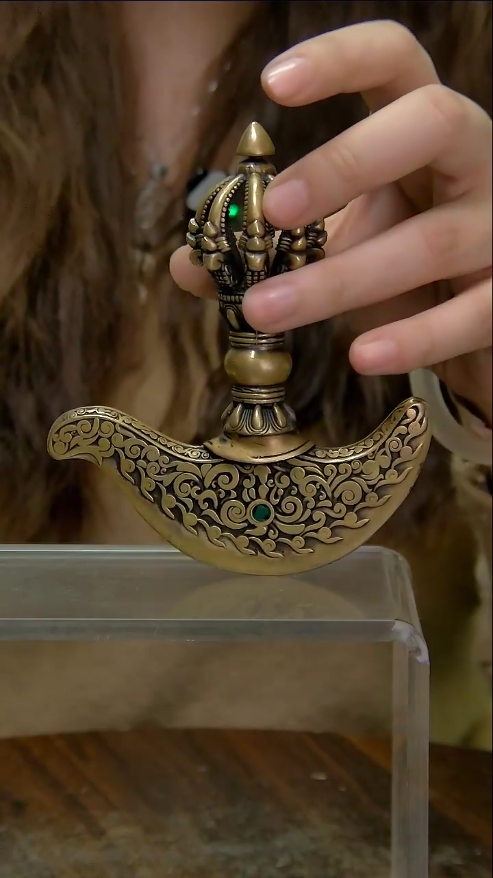 【闪购商品】金刚钺刀铜像造像收藏造像