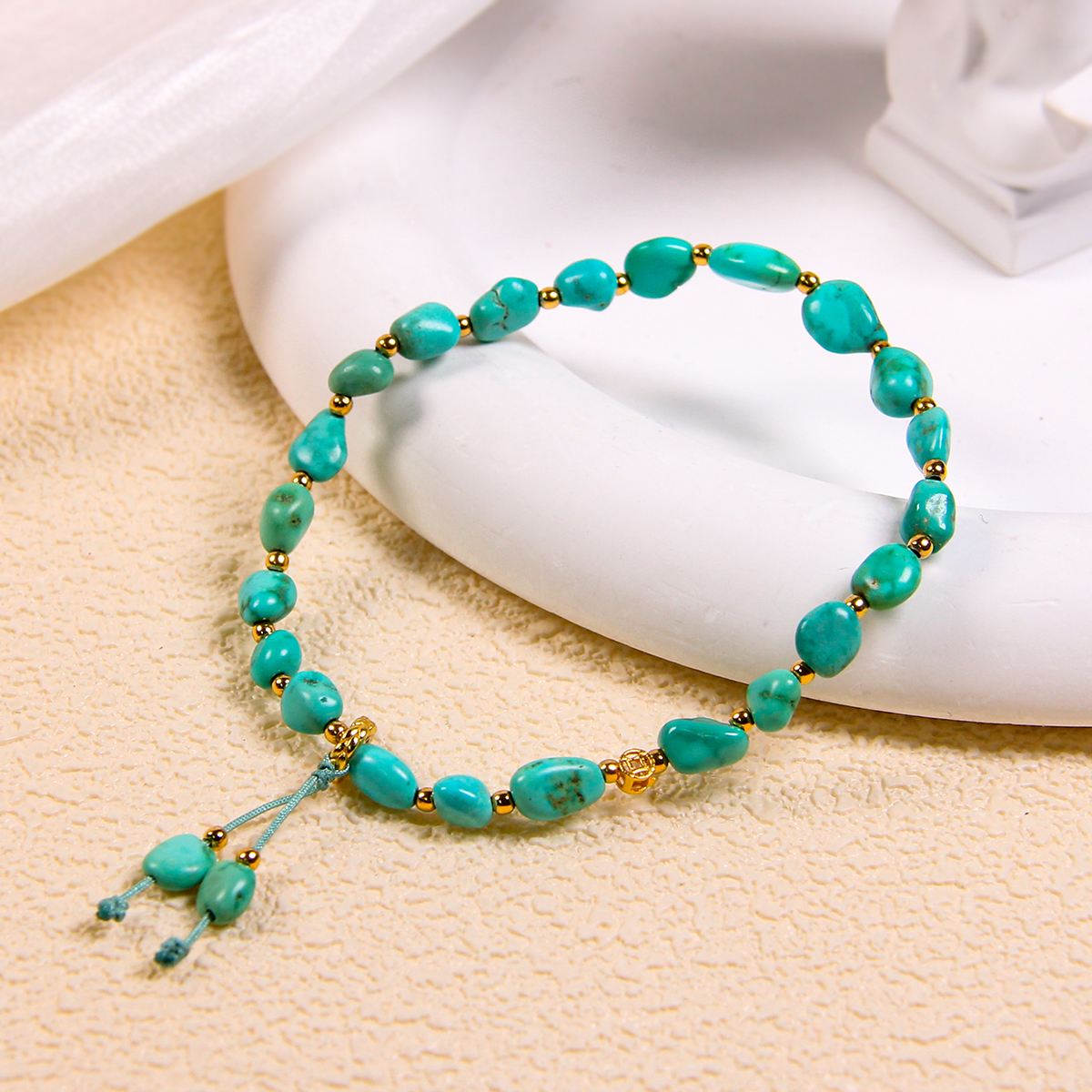 绿松石随型手链多样性发货一件LX04-12