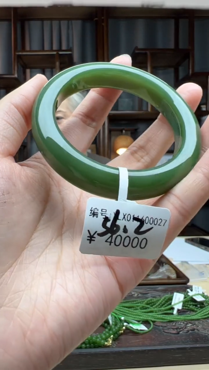 【闪购商品】和田玉颈饰未镶嵌手镯  56.2