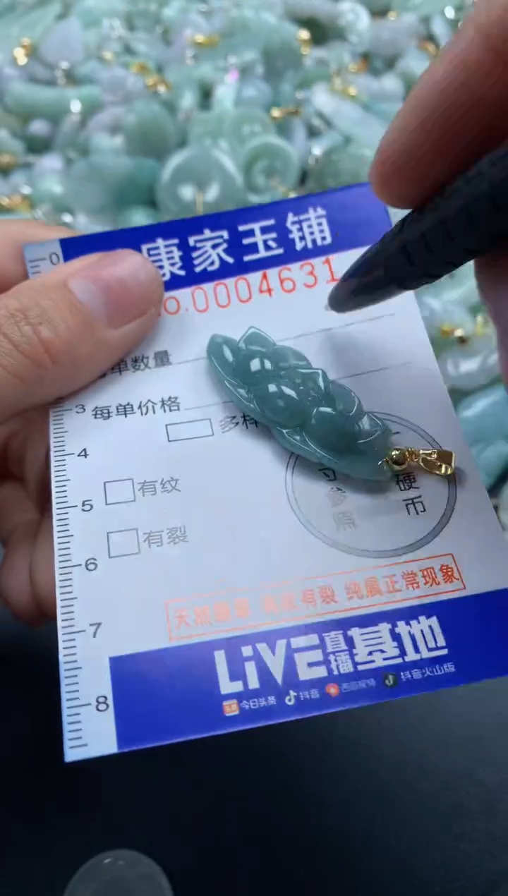 颈饰未镶嵌翡翠4631