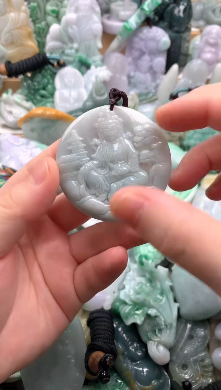 吊坠(不含链)未镶嵌翡翠1