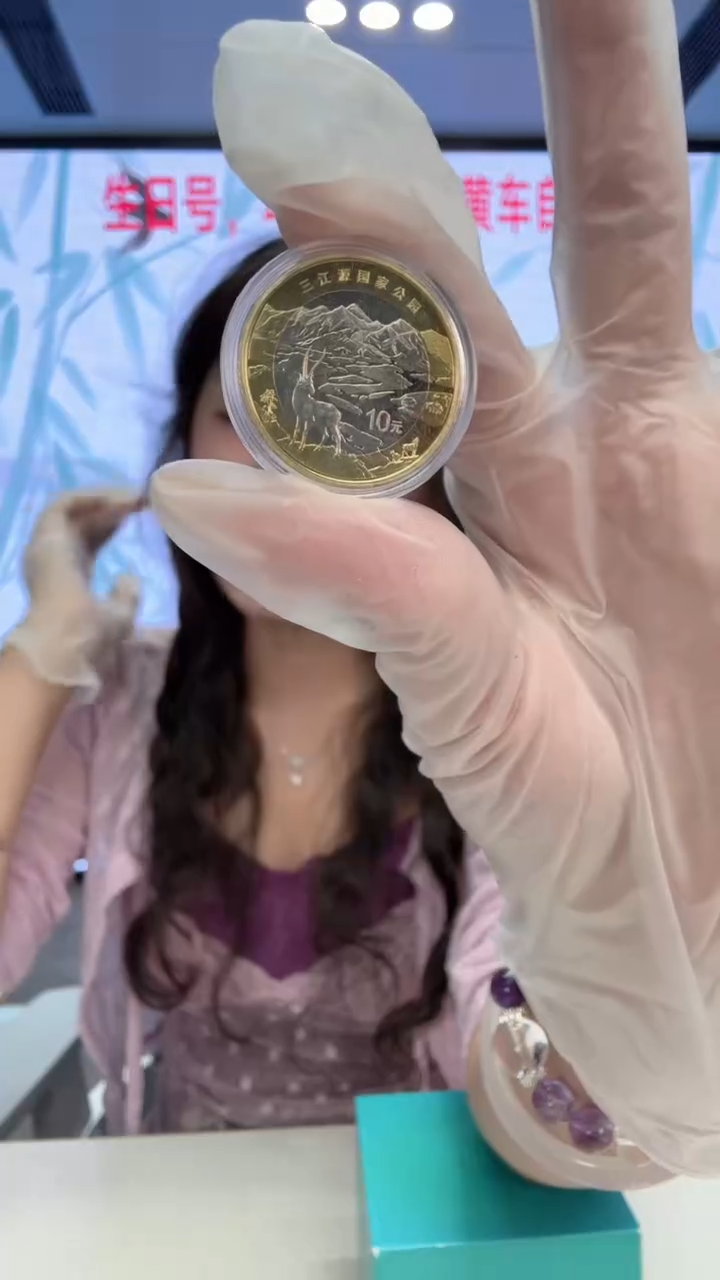 铜三江源流通币一枚