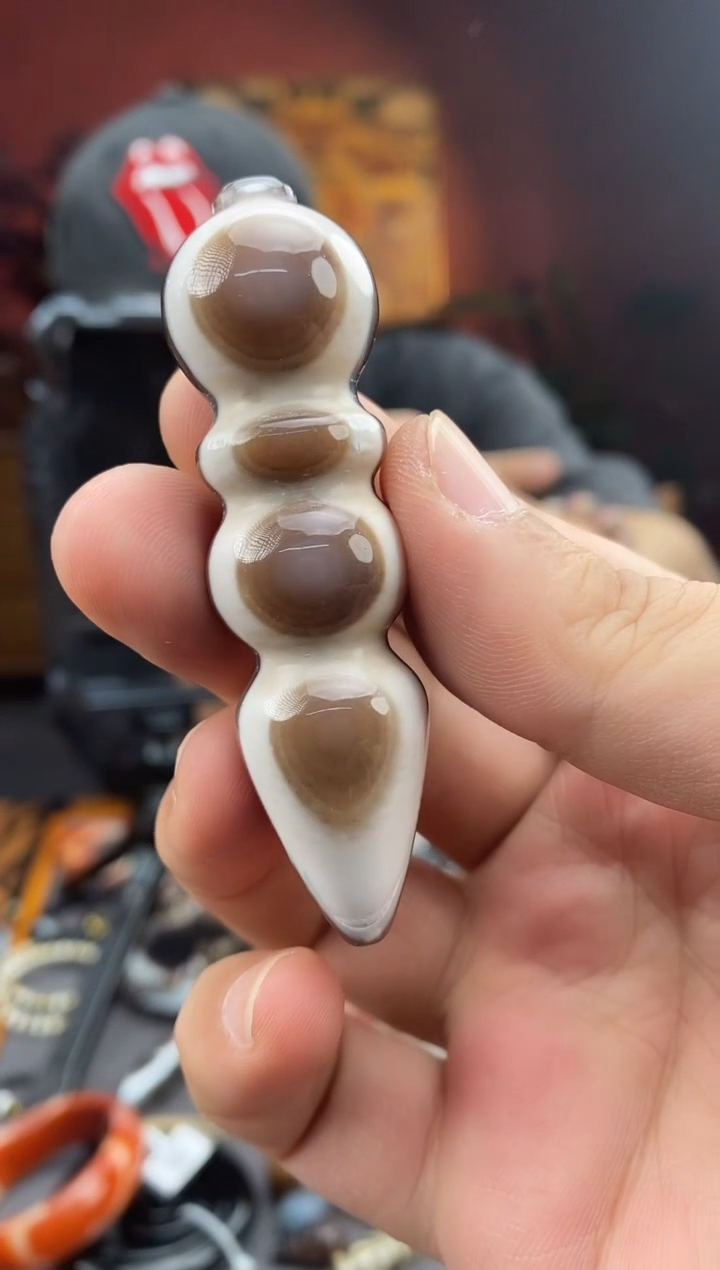 玛瑙/玉髓颈饰未镶嵌清**?-1128 -08 