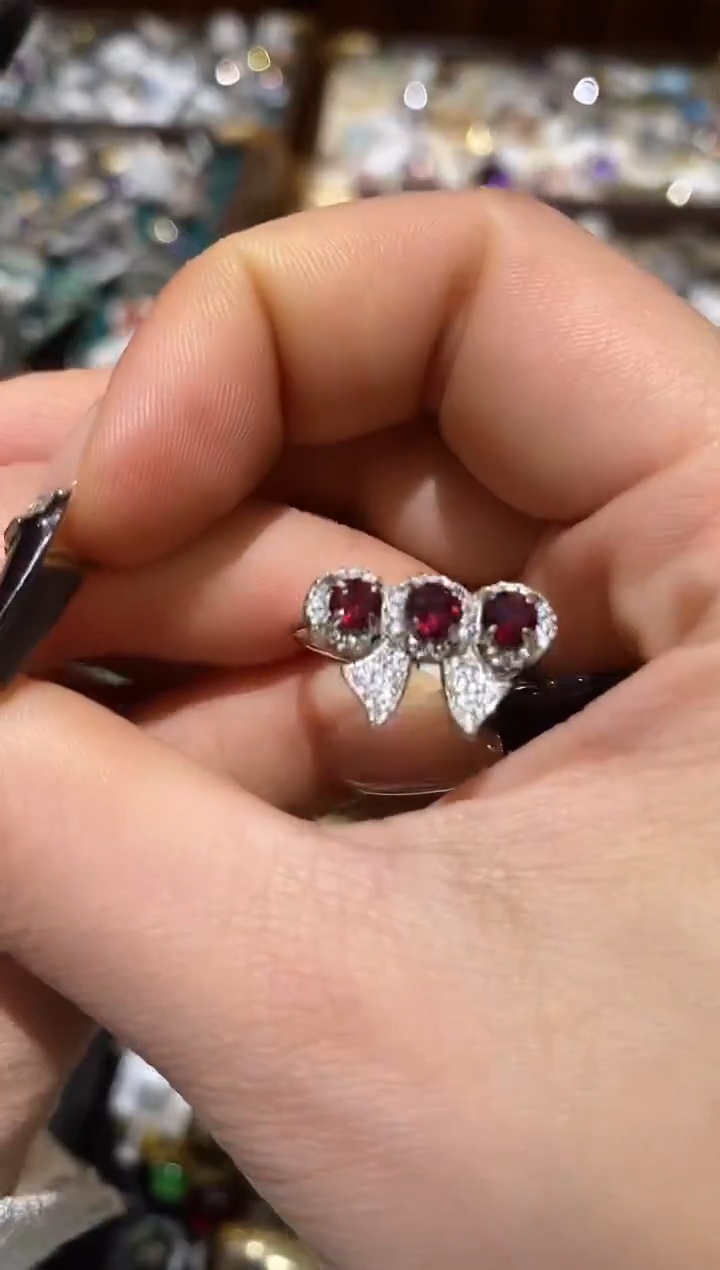 纯铜合金琉璃楚楚珠宝中古甄选不退换