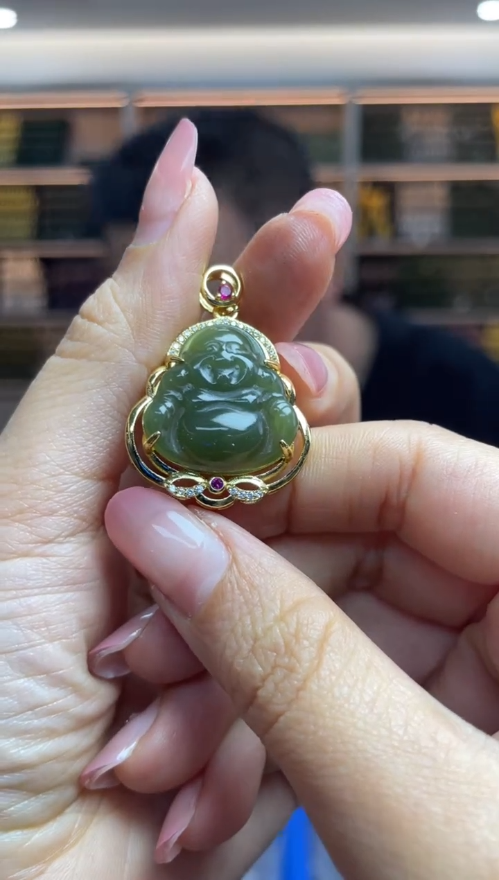 【闪购商品】和田玉·未镶嵌多样性发一件