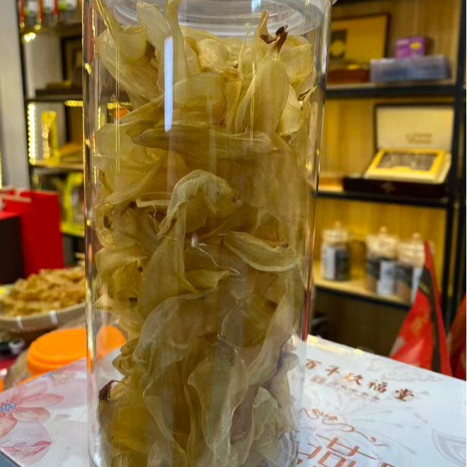 竹叶胶口感酥脆,可煲汤焖煮凉拌（新老包装瓶随机发）