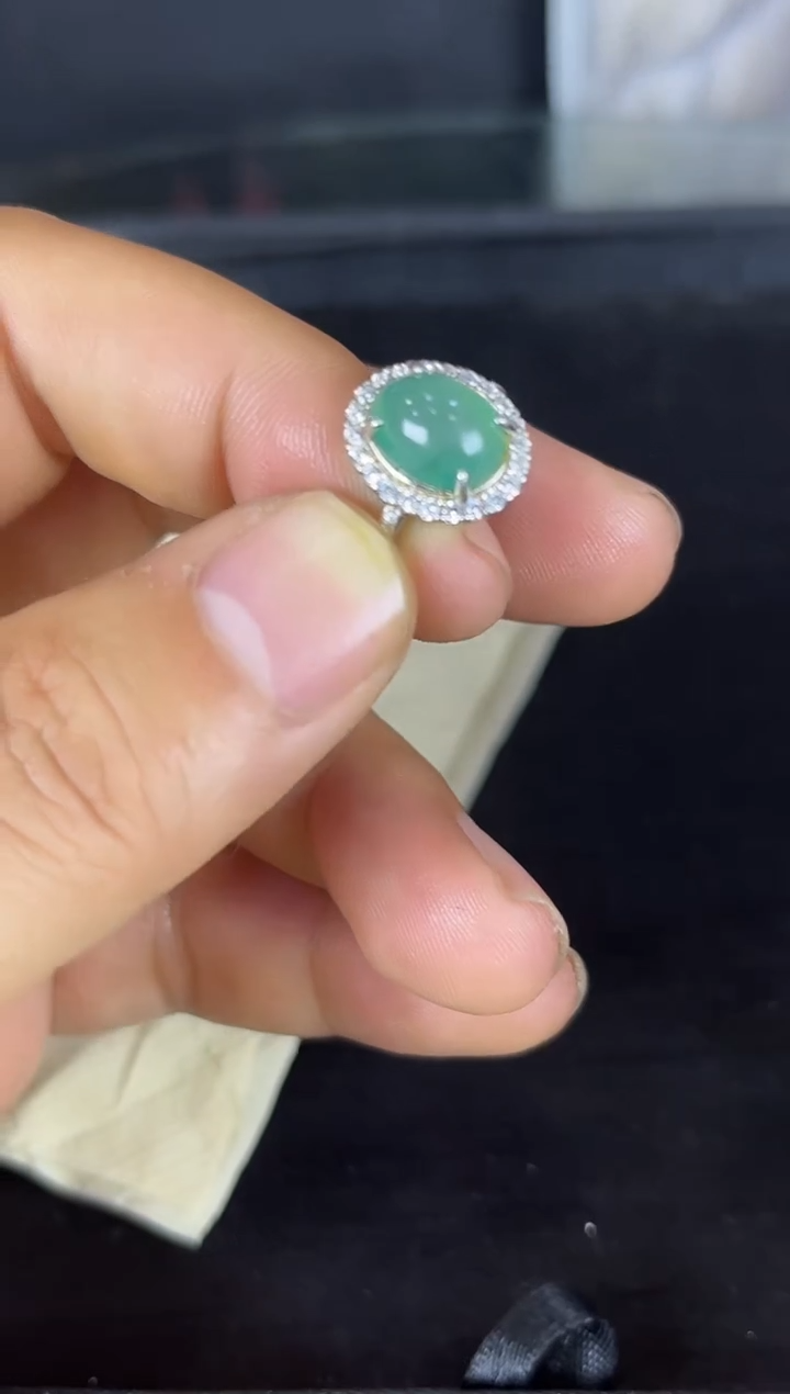 未镶嵌戒指翡翠缅甸天然A货翡翠